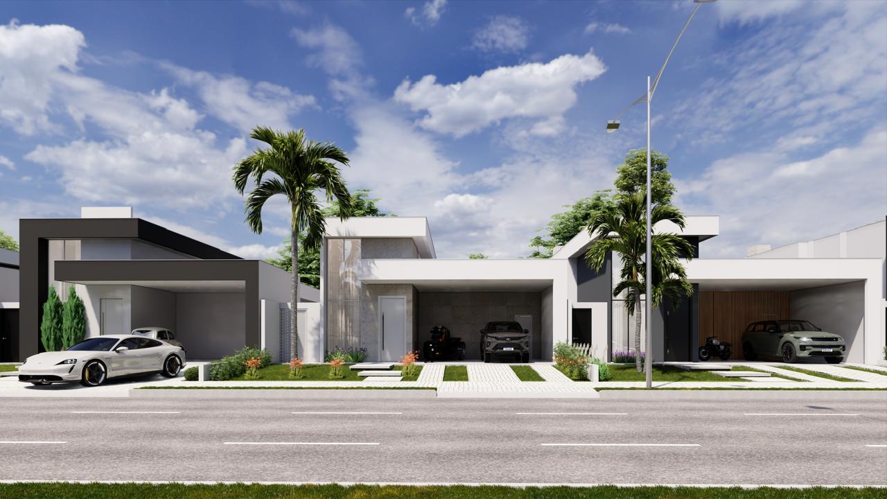 Casas construídas pela ZGC no Setor das Mansões